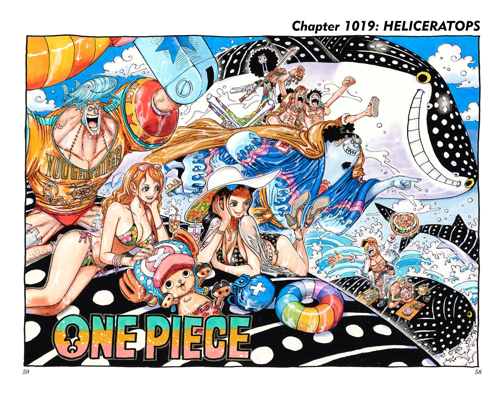 One Piece Digital Colored Chapter 1019 image 01